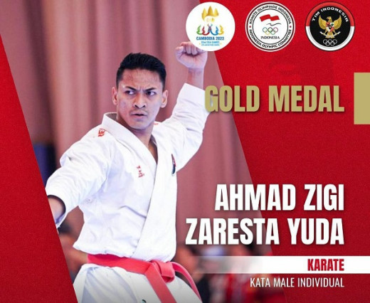 Hattrick Emas di SEA Games, Zigi: Memang Rezeki dari Tuhan