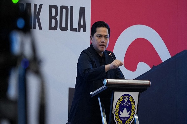 Erick Thohir Bangga Indonesia Jadi Pionir Program Football for Schools