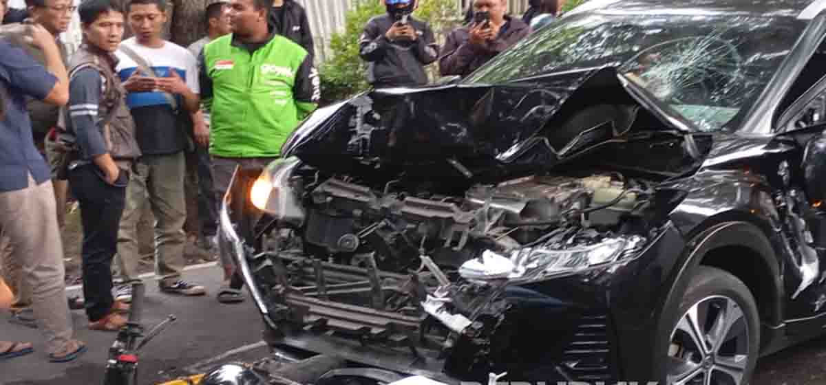 Kecelakaan Beruntun di Bandung, Siswa SMAN 5 Tewas Terseret SUV