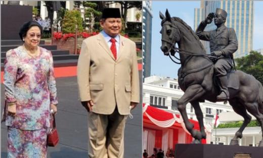 Pengamat: Prabowo Sedang Menjinakkan Megawati Melalui Patung Soekarno