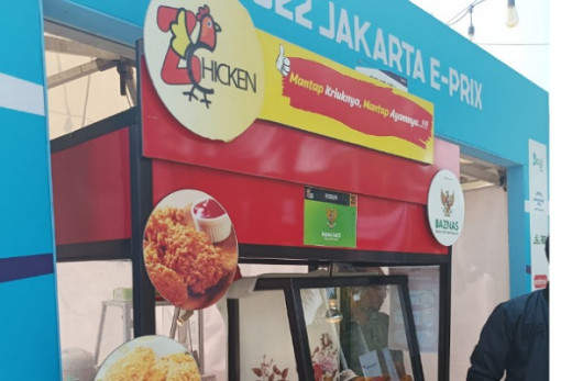 Memenuhi Syarat Jajanan Ajang Internasional, UMKM Binaan Baznas Ramaikan Formula E