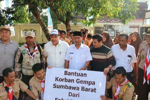 Kembali ke Lombok, Fahri Hamzah: Belum Ada Dana Bantuan Pemerintah Turun di NTB