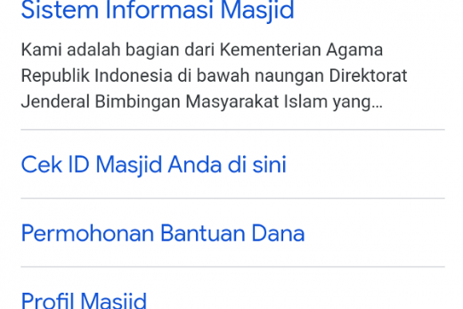 Cara Mendapatkan Bantuan Puluhan Juta untuk Masjid dan Mushalla Terdampak Pandemi