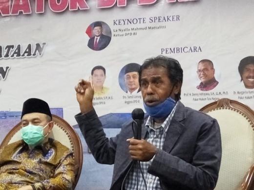 Dukung Penguatan DPD RI, Margarito Kamis: Politik Itu Tidak Ada Minta, Yang Ada Mainkan!