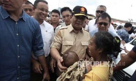 Prabowo Kunjungi Warga Kampung Akuarium, Nenek Sunarsih: Tolong Kami Pak, Hanya Bapak Yang Peduli