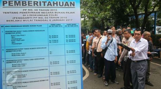 Tarif STNK dan BPKB Dinaikkan untuk Tingkatkan Insentif Petugas di Samsat Agar Tak Pungli