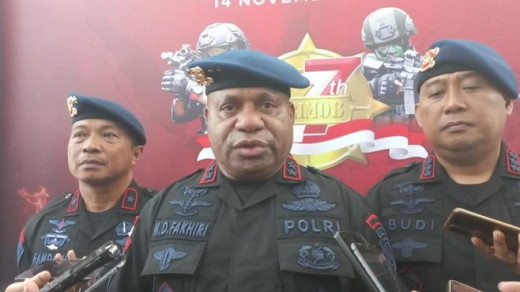 Saat Baku Tembak dengan KKB di Pegunungan Bintang Papua, 3 Polisi Terluka