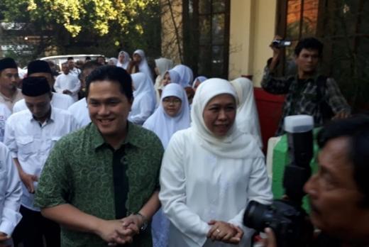 GoNews.co Khofifah dan Menteri BUMN, Eri