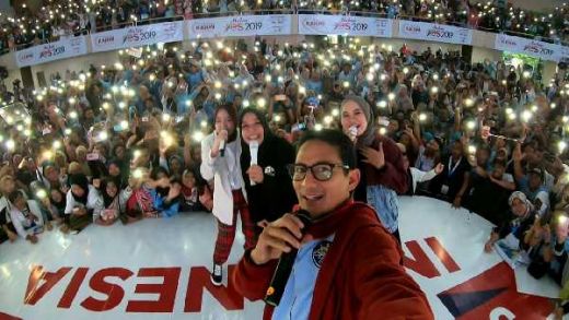 Ke Milenial Medan, Sandiaga Uno Tawarkan Program Rumah Siap Kerja dan OK OCE