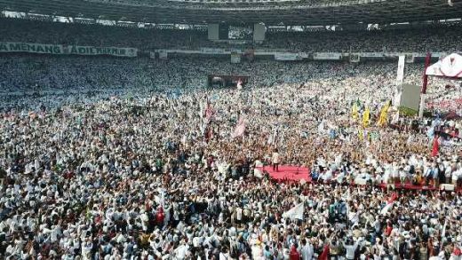 Kampanye Akbar Prabowo-Sandiaga Jadi yang Terbesar di Pilpres 2019