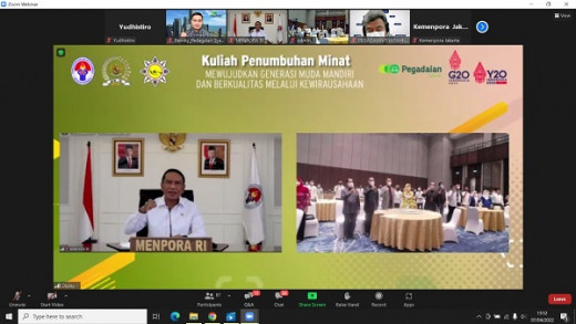 Menpora Amali Dorong Pemuda Kaltim Jadi Entrepreneur Sambut IKN Nusantara