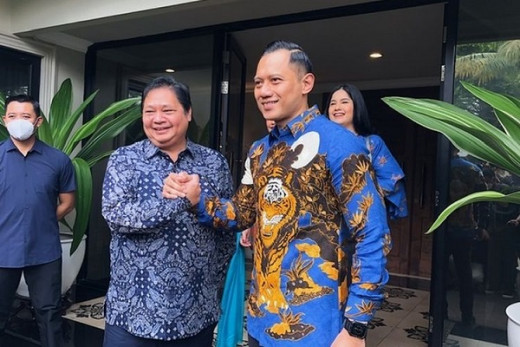 Sering Komunikasi via WhatsApp, Akankah AHY dan Airlangga Hartarto Bakal Duet di Pilpres 2024?