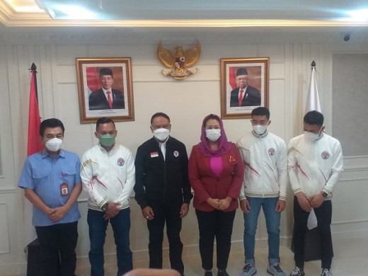 Menpora Amali Perintahkan Chandra Bhakti Jaga Atlet Panjat Tebing Menuju Olimpiade Paris 2024