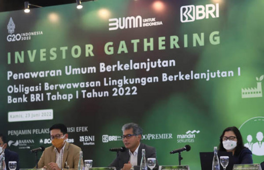 Oversubscribed 4,4 Kali, Green Bond BRI Laris Manis Diminati Investor