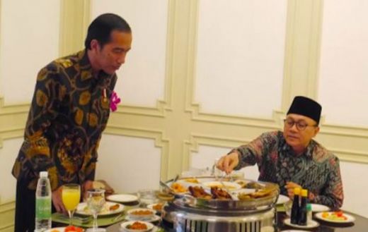 Zuklifli Hasan Temui Jokowi, PAN Tolak AHY dan Salim A Jufri jadi Cawapres Prabowo