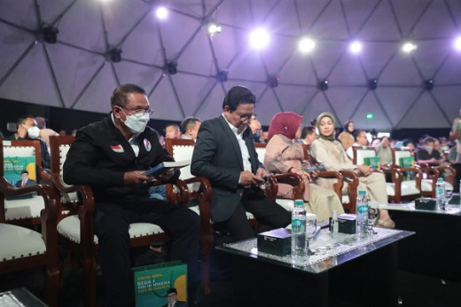 Menpora Amali Hadiri Launching Buku Visioning Indonesia Cak Imin