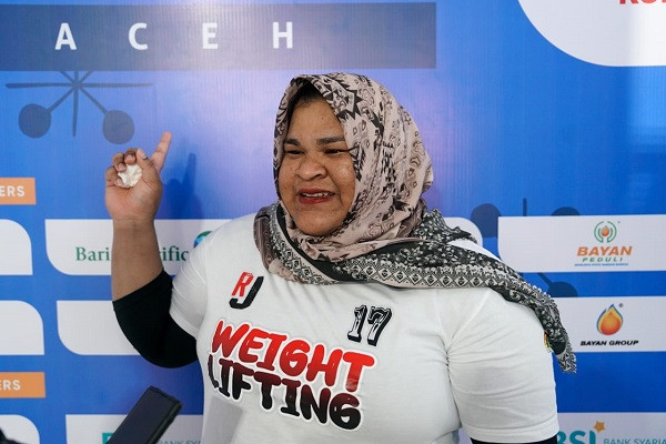Bangga Aceh Jadi Tuan Rumah PON XXI, Lifter Nurul Akmal Target Emas dan Pecahkan Rekornas