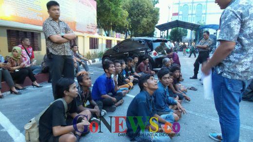 Total Ada 4 Wanita dan 17 Pria Diamankan Saat Ops Cipkon di 3 Wilayah di Kota Pekanbaru
