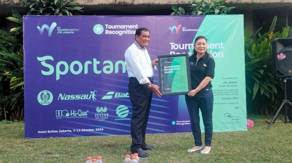 Sportama ITF J30 Jakarta Raih ITF Tournament Recognition Award 2024, Pengakuan Terhadap Kiprah Susan Subekti