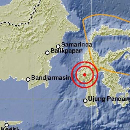 BNPB: Gempa Berkekuatan M 5,2 Guncang Mamasa, 2 Orang Pingsan