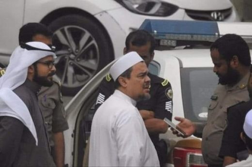 Sempat Diperiksa Polisi Arab Saudi, Habib Rizieq Shihab Sudah Pulang ke Rumahnya