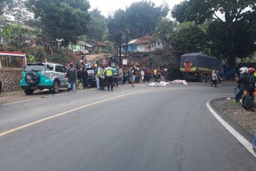 Kecelakaan Beruntun, Pajero dan Truk di Sumedang Tewaskan 3 Orang