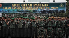 Efek Bom Bandung, 10.800 personel TNI-Polri Dikerahkan ke Pengamanan Pernikahan Kaesang