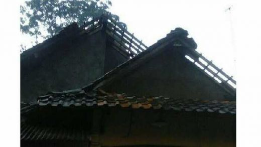 Diterjang Puting Beliung, 28 Rumah Rusak di Sodong Wonotunggal Batang