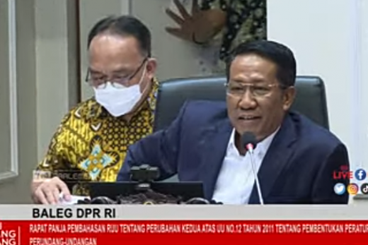 Baleg Kejar Pembahasan DIM Rancangan Perubahan UU 12/2011