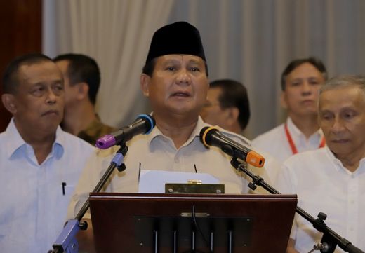 Kritik Pernyataan Rasis Hendropriyono, Prabowo Ajak Semua Pihak Sejuk