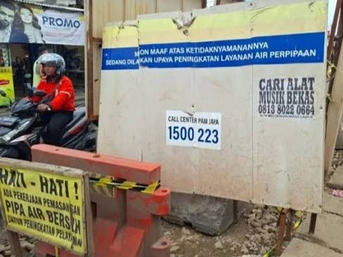 Galian Pipa PAM JAYA demi Air Bersih Jakarta, Kontraktor Wajib Patuh SOP