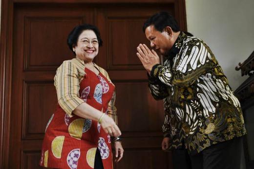 Prabowo Larang Kader Gerindra Serang Megawati