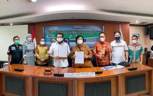 Komite II DPD RI Dukung Usaha KLHK Tumbuhkan PDB Melalui Hasil Hutan