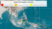 Gempa Magnitudo 7,7 Guncang Bawah Laut Sangihe Picu Ancaman Tsunami