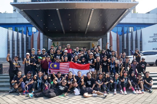 Latihan Bersama Jump Rope Indonesia-Malaysia Diharapkan Pererat Hubungan Antar Negara