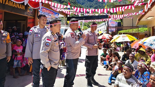 Polri Perkuat Pendidikan Anak dan Fokus Bantuan Warga Tembagapura