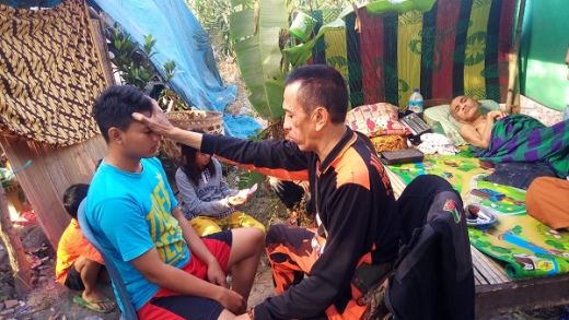 Pulihkan Trauma Korban Gempa, MPC PP Pasuruan Kirim Tim Trauma Healing ke Lombok