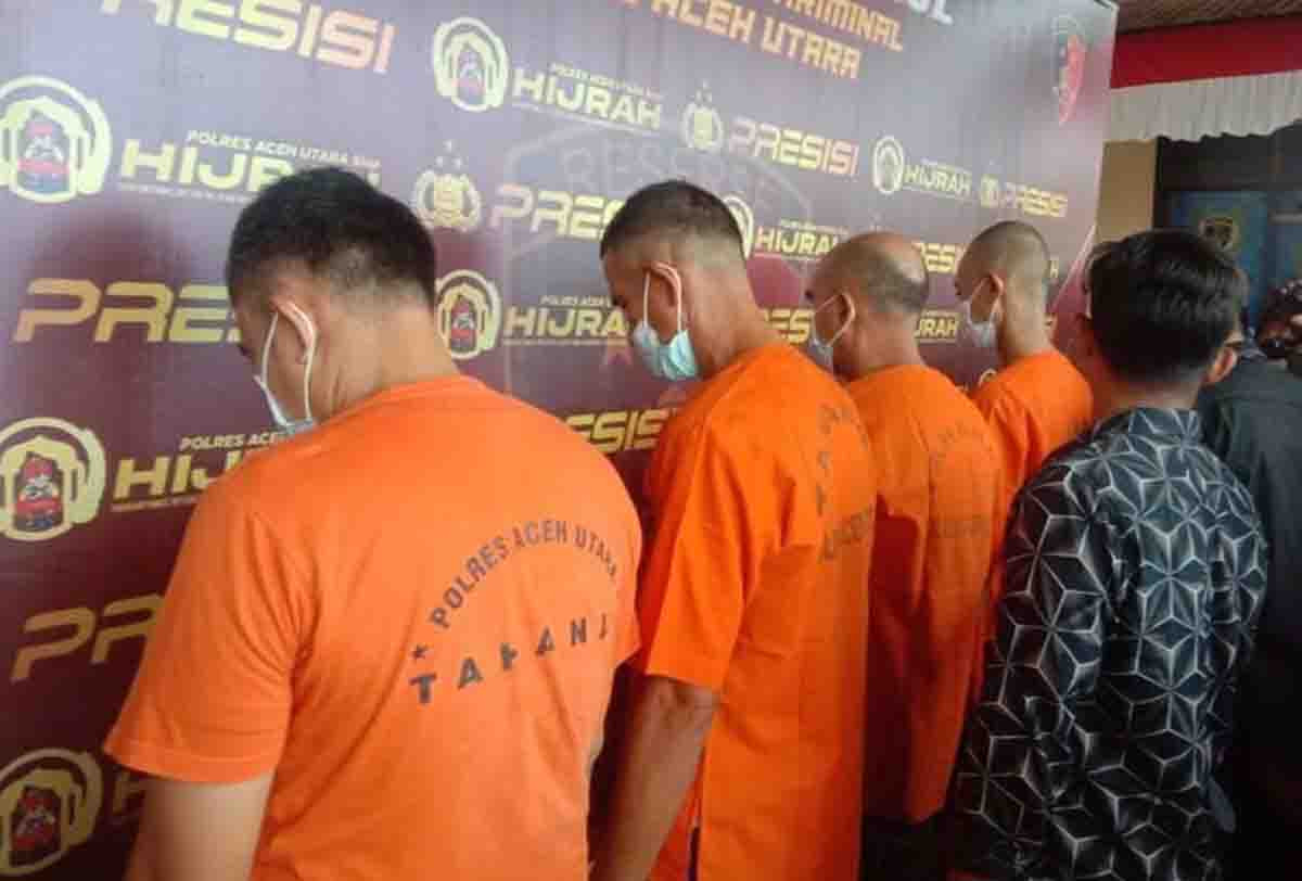 Polisi Amankan Enam Orang Penyebar Ajaran Menyimpang di Aceh Utara