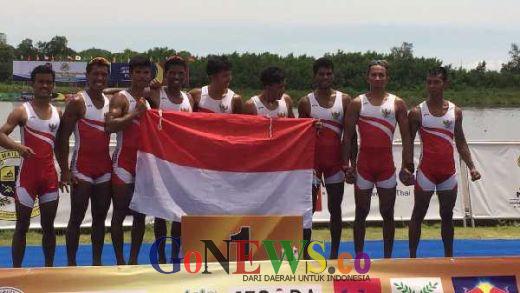 Indonesia Raih 2 Emas di Kejuaraan Rowing Asia 2017