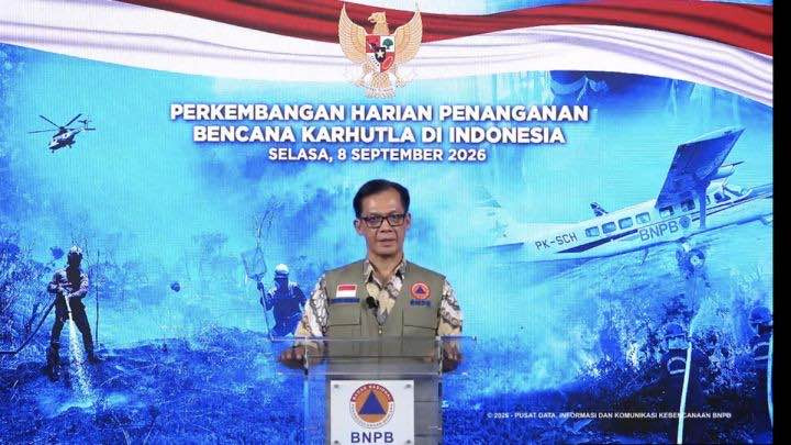Abu Vulkanik Bayangi 4 Provinsi, Gunung Anak Krakatau Bertahan di Level III