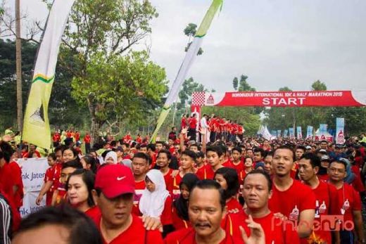 Bank Jateng Borobudur Marathon 2016 Berhadiah Paling Spektakuler Rp 4M