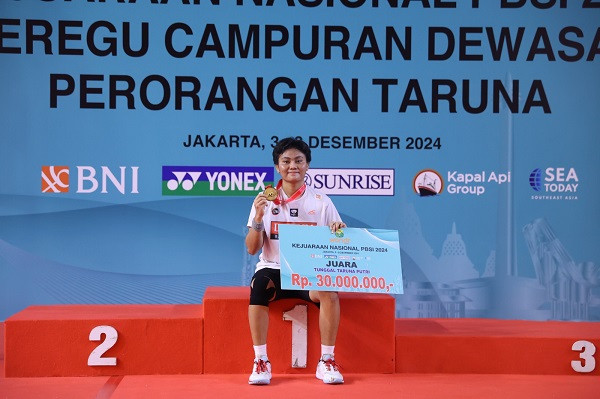 Juara Tunggal Putri, Susan Dwi Ramadhani: Bermain Lepas