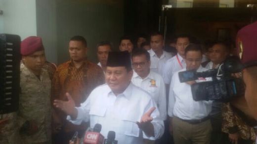 Dijanjikan 4 Kursi di Kabinet, Prabowo: Jangan-jangan Hoax Lagi