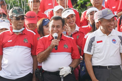 Japto Ucapkan Terima Kasih Kepada Menpora Amali yang Dukung Golf Indonesia
