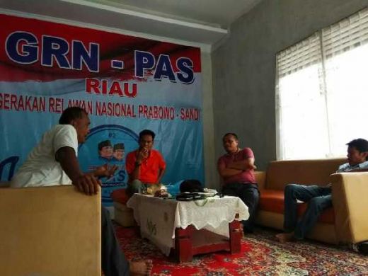 Selain RGP Riau, GRN PAS Riau Juga Sediakan Penginapan untuk Relawan Prabowo di Pekanbaru
