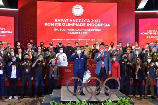 KOI Akan Kerja Keras Majukan Olahraga Indonesia di Kancah Internasional