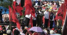 Ini Penampakan 11 Bupati se-Sumbar dan Slank saat Kampanyekan Jokowi-Maruf di Padang
