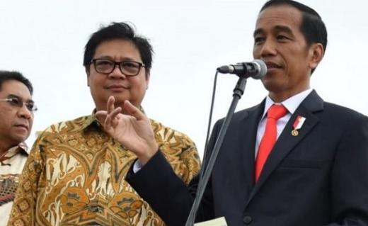Airlangga Sarankan Jokowi Geser Moeldoko
