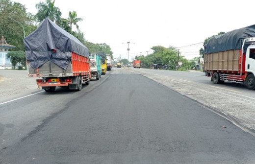 Siap Dilintasi Pemudik, 1,4 KM Jalur Pantura Pemalang-Batang Sedang di Beton