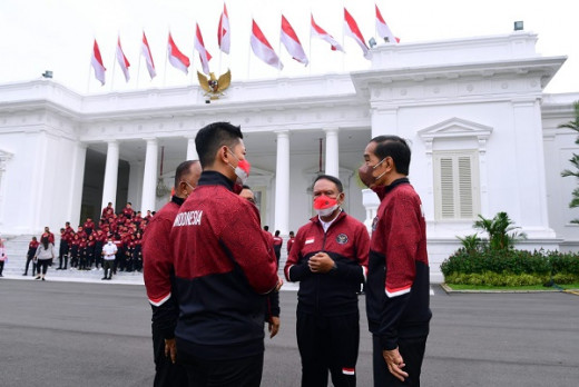 Presiden Harap Kontingen Indonesia Perbaiki Rangking SEA Games 2021 Vietnam